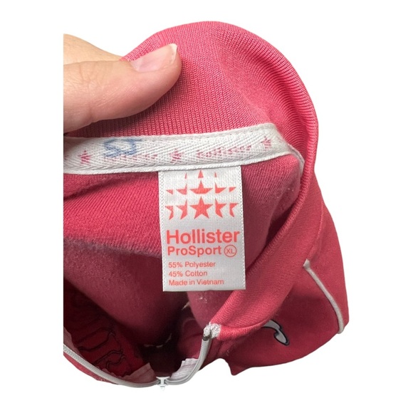 Hollister Y2K Zip-Up Track Surfer Jacket XL - Picture 4 of 5